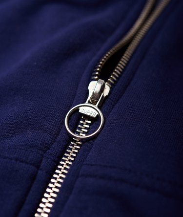 Kapuzenpullover mit Logoaufnäher Image 7