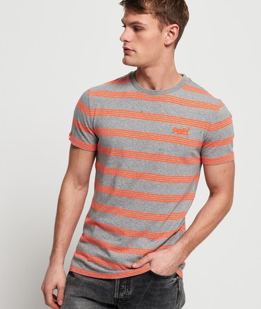 Orange Label Eddisford Stripe T-Shirt Image 1