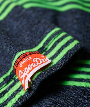 Orange Label Eddisford T-Shirt mit Streifen Image 8