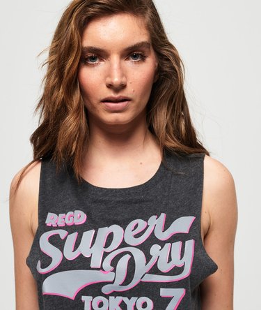 Tokyo 7 Reflective Tank Top Image 5