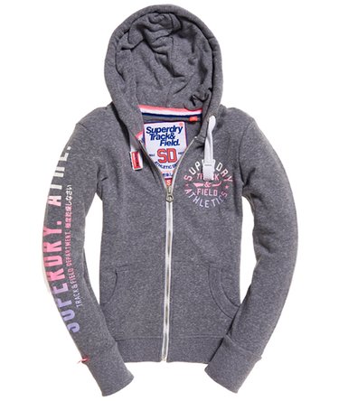 Track & Field Lite Zip Hoodie Image 1