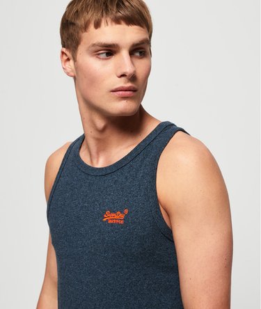 Orange Label Vintage Embroidered Vest Top Image 5