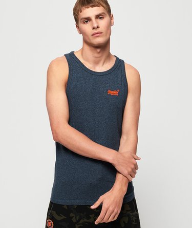 Orange Label Vintage Embroidered Vest Top Image 1