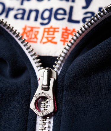Sweat à capuche zippé Orange Label Lite Image 6