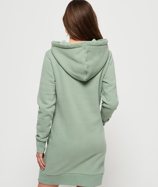 open lace back dress Superdry Code Logo Chenille Hoodie, Red