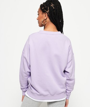 Freya sweatshirt met ronde hals Image 5