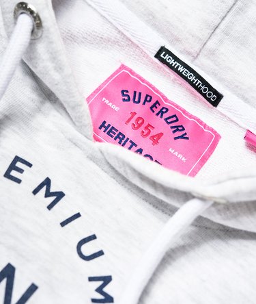 Premium Script Floral Lightweight Hoodie Image 6
