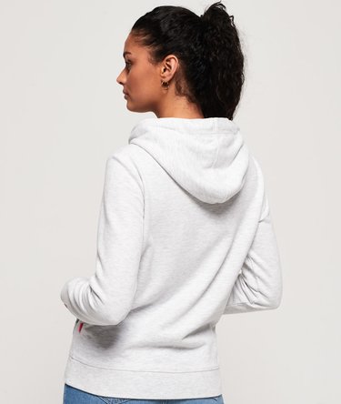 Premium Script Floral Lightweight Hoodie Image 4