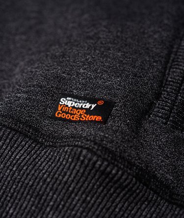 Vintage Logo Monochrome Crew Sweatshirt Image 9