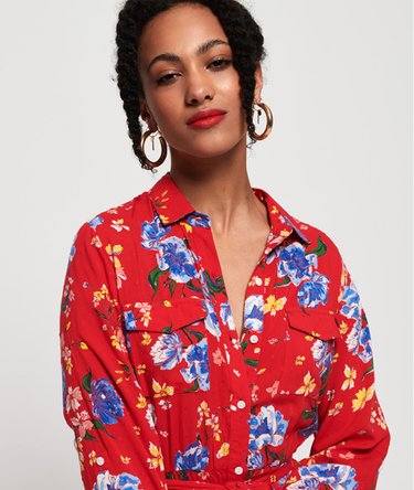 Sloane Midi-Hemdkleid Image 3