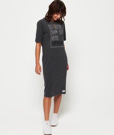 Kellow Graphic Midi Dress Image 1