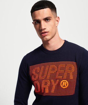 Speed Logo Crew Jumper Image 5