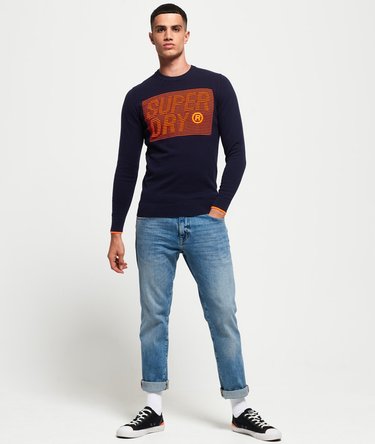 Speed Logo Crew Jumper Image 3