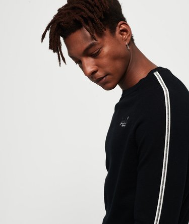 Micro Stripe Crew Jumper Image 5
