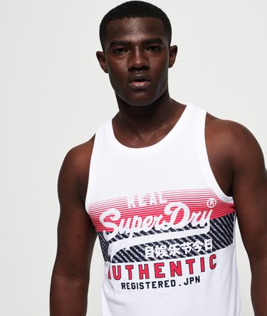 Vintage Authentic Chest Stripe Vest Image 5