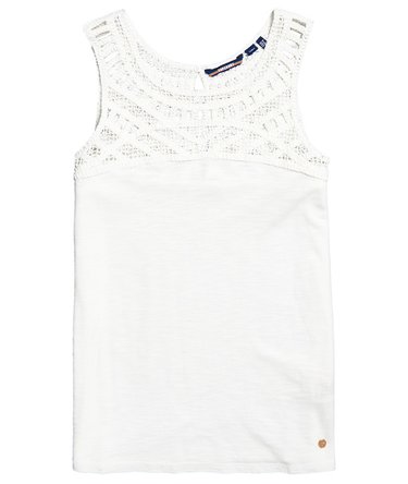 Kyla Crochet Lace Tank Top Image 2