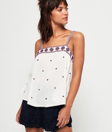 Rodeo Embroidered Cami Top Image 1
