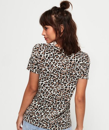 Orange Label Essential T-shirt met V-hals Image 4