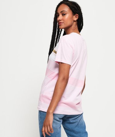Minimal Logo Tape Stripe Portland T-Shirt Image 4