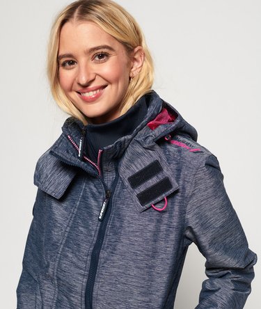 Tech Hooded Pop Zip SD-Windcheater Jacket Image 4