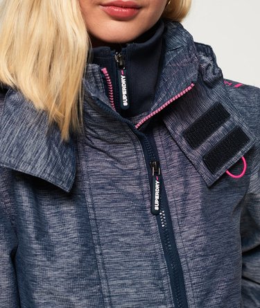 Tech Hooded Pop Zip SD-Windcheater Jacket Image 5
