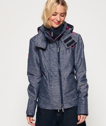 Tech Hooded Pop Zip SD-Windcheater Jacket Image 2