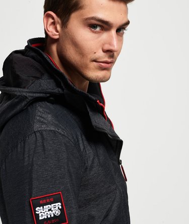 Hooded Technical Pop Zip SD-Windcheater Jacket Image 5