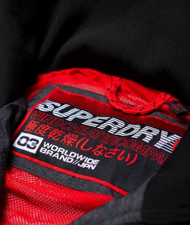 Hooded Technical Pop Zip SD-Windcheater Jacket Image 6