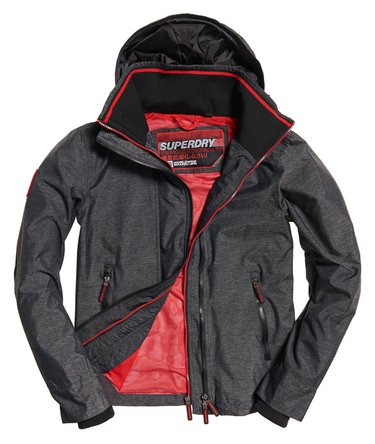 Hooded Technical Pop Zip SD-Windcheater Jacket Image 2