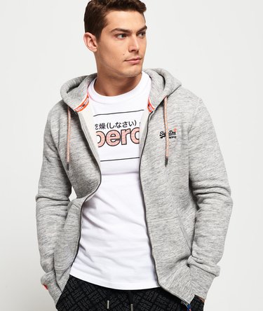 Orange Label Classic Zip Hoodie Image 1