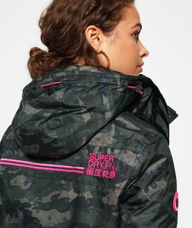 Print Arctic Hooded Pop Zip SD-Windcheater Jacket Image 5