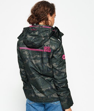 Print Arctic Hooded Pop Zip SD-Windcheater Jacket Image 3