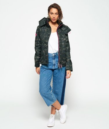 Print Arctic Hooded Pop Zip SD-Windcheater Jacket Image 2