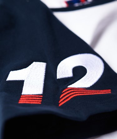 House Baseball T-Shirt mit Applikation Image 8
