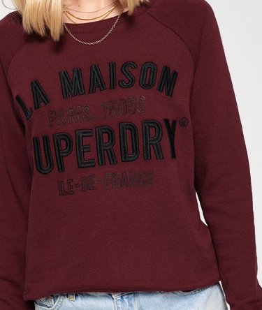 Raglan-Sweatshirt mit Applikation und Rundhalsausschnitt Image 5