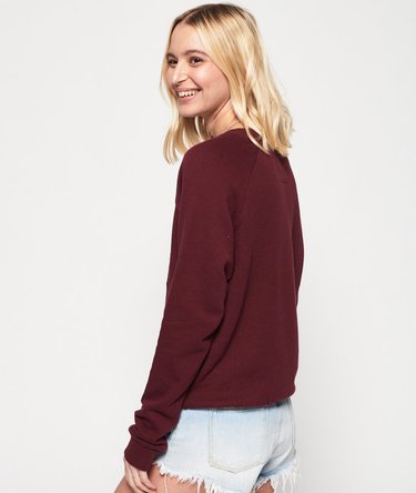 Raglan-Sweatshirt mit Applikation und Rundhalsausschnitt Image 3