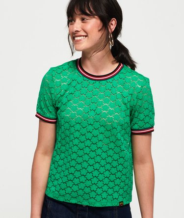 Camiseta de encaje Ayesha Image 1