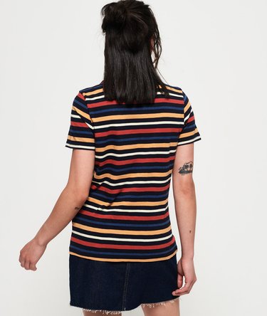 Vintage Logo Stripe T-Shirt Image 5