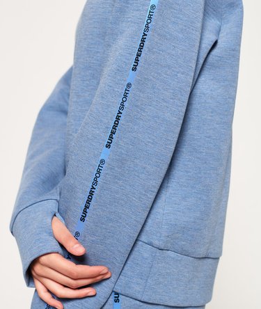 Core Gym Tech Rundhals-Sweatshirt mit Bandeinsatz Image 6