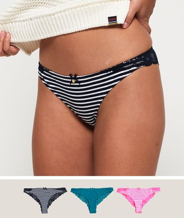 Ellie Lace Briefs Triple Pack Image 1