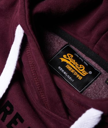Vintage Logo League College Crop Hoodie Image 6