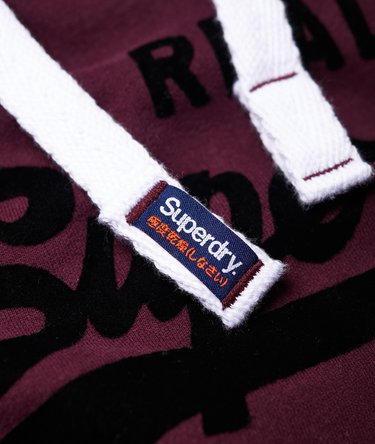 Vintage Logo League College Crop Hoodie Image 7