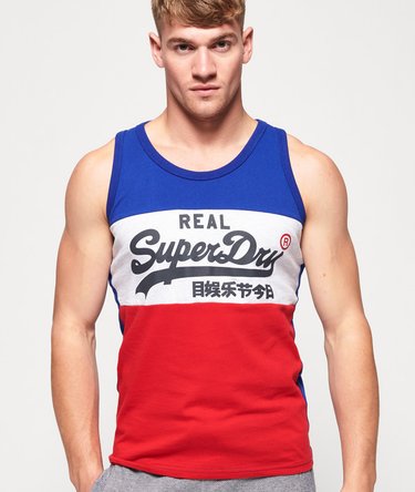 Vintage Logo Panel Vest Image 1