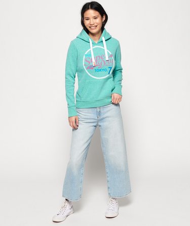 Tokyo 7 Glitter Hoodie Image 2