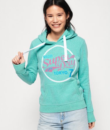 Tokyo 7 Glitter Hoodie Image 1