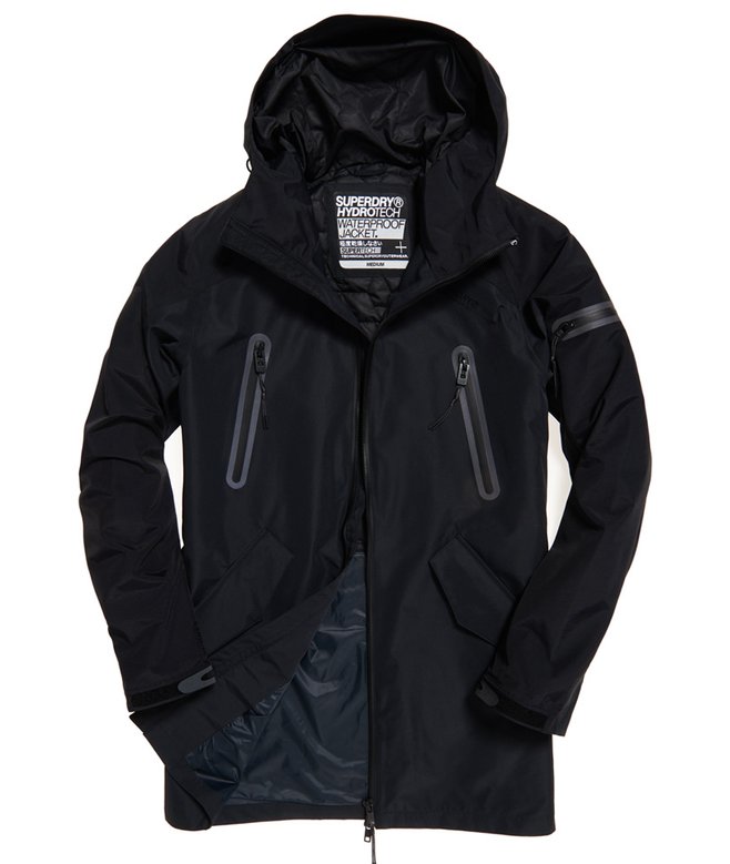 Superdry Mens Hydrotech Waterproof Jacket Mens Hydrotech