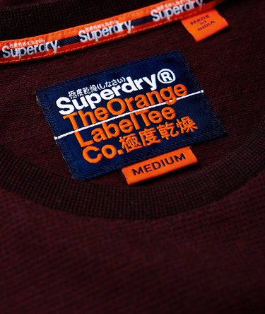 Orange Label Jaquard Texture Long Sleeve Top Image 6