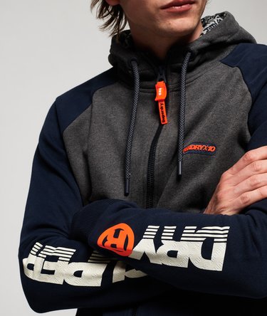 Superdry Zehn Banner Zip Hoodie Image 4
