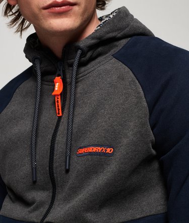 Superdry Zehn Banner Zip Hoodie Image 3