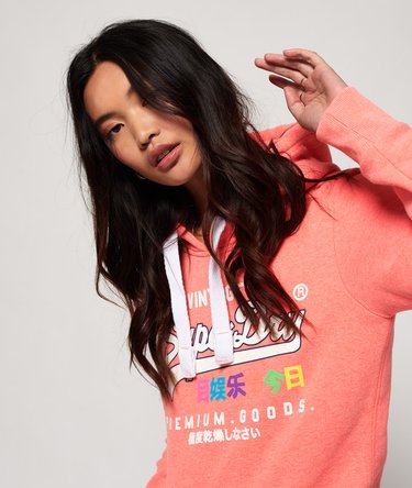 Vintage Logo Tropical Hoodie Image 3